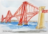 ♦ Queensferry Bridge (Firth of Forth) 14 x 20 cm